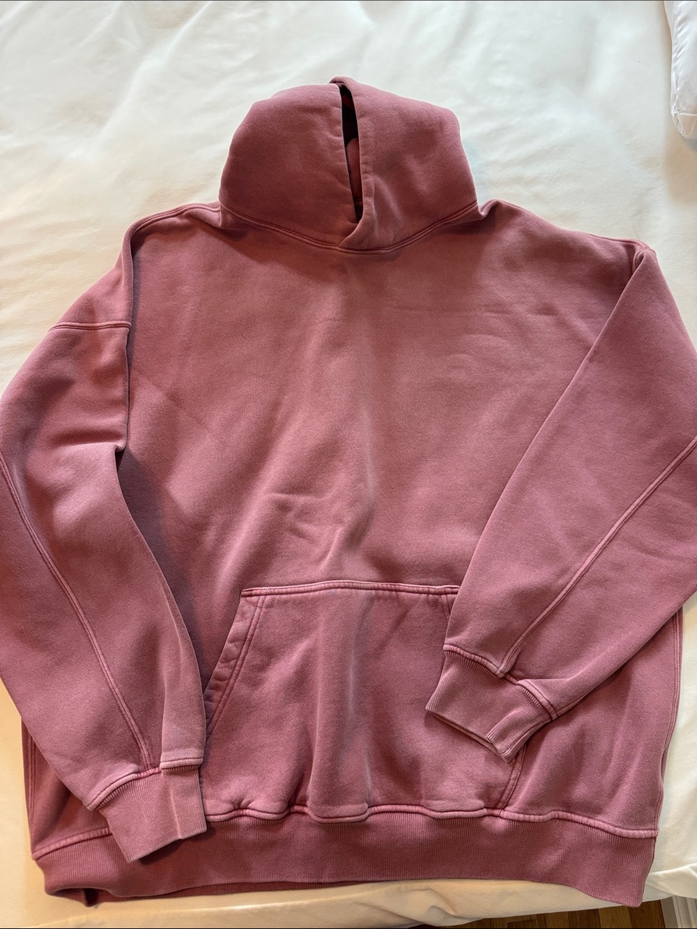 Abercrombie & Fitch Mauve/Pink Hoodie Sweatshirt
